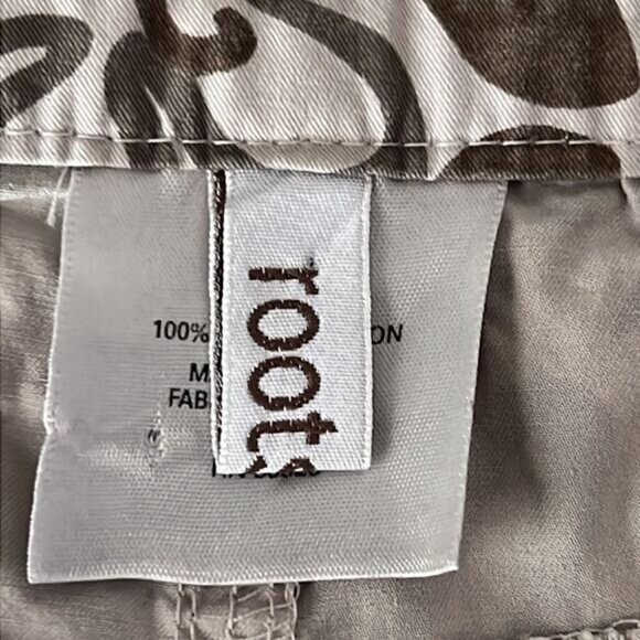 Roots Cotton Flower Print Cargo Shorts Size 14 - Picture 9 of 10